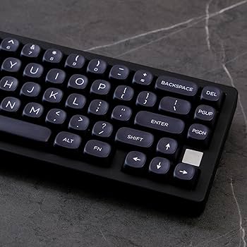 Aimi★ ZXMICYFA PBT Keycaps, 125 Keys Customized Keycaps, Cute Dyed